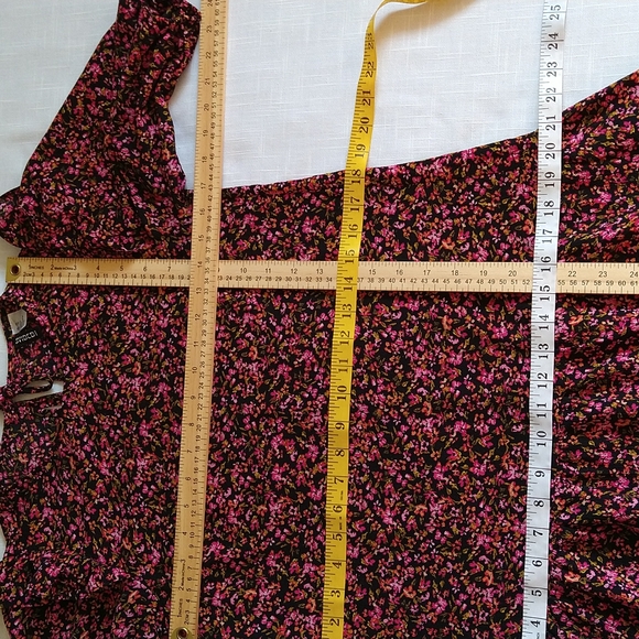 H&M autumn floral mini dress size Xsmall - Picture 12 of 13